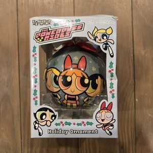 Vintage 2000 Cartoon Network Powerpuff Girls Holiday Ornament